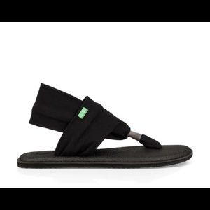 Sanuk Yoga Sling 2 Flip Flop Sandal Black